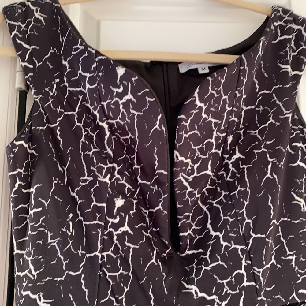 Scuba Material Mini Dress